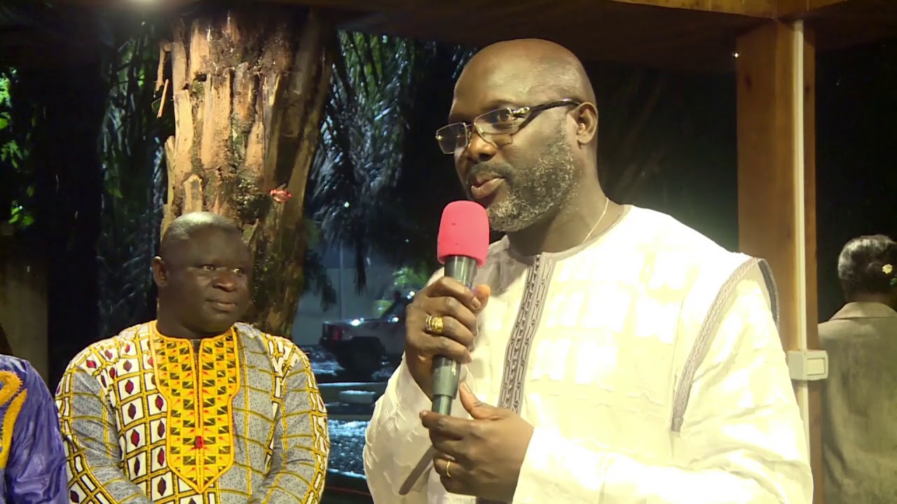 President George Manneh Weah Breaks Fast with Islamic Community camera iphone 8 plus apk