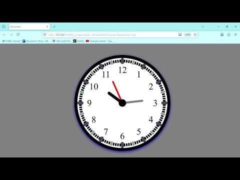 How to create analog clock (part-1)