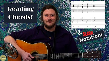 Reading Chords and Slash Notation - Basic Guitar Lesson