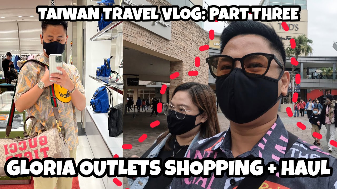 TAIWAN TRAVEL VLOG 2023 | GLORIA OUTLETS SHOPPING + HAUL (SUPER SULIT!) | JAYBEE DOMINGO