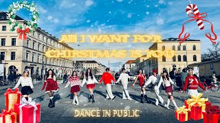 dance In Public  One Take Mariah Careyall I Want For Christmas Is Youdance Cover By Eswaves 
