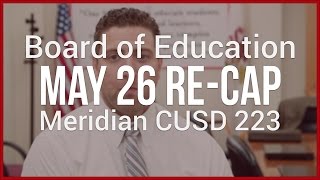 Meridian 223 - May 26 Meeting Re-cap
