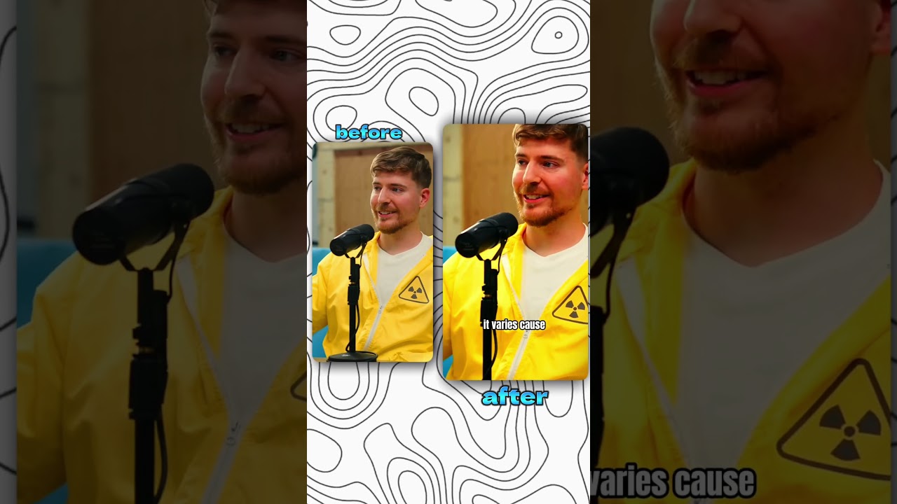 Mr beast edit... #podcast #beforeandafter #viralshorts #viralvideo #trending #mrbeast #trendingshort