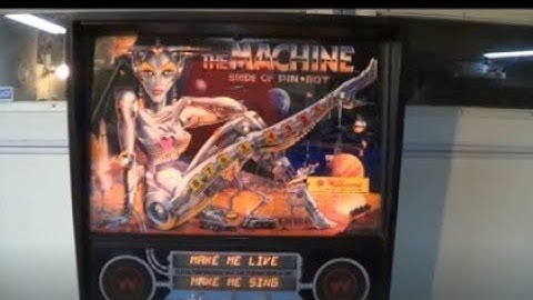 BRIDE OF PINBOT PINBALL MACHINE - BY WILLIAMS 1991