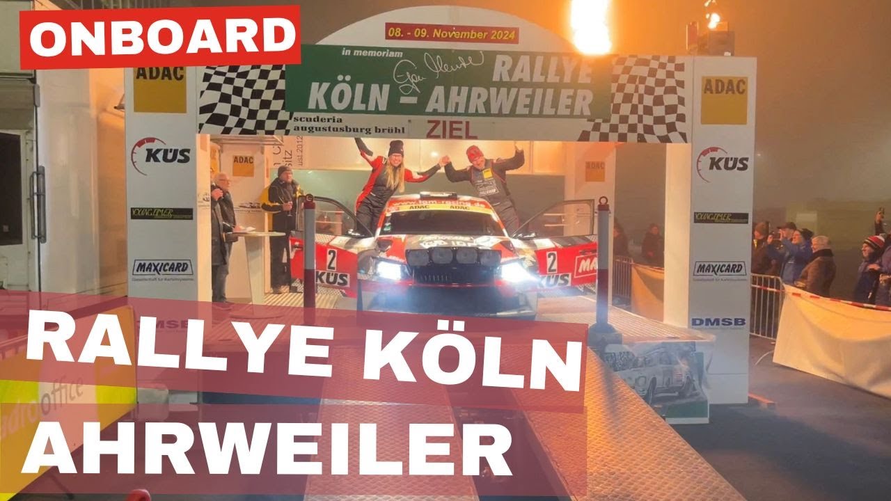 Onboard Skoda Fabia R5 - Rallye Köln Ahrweiler 2024