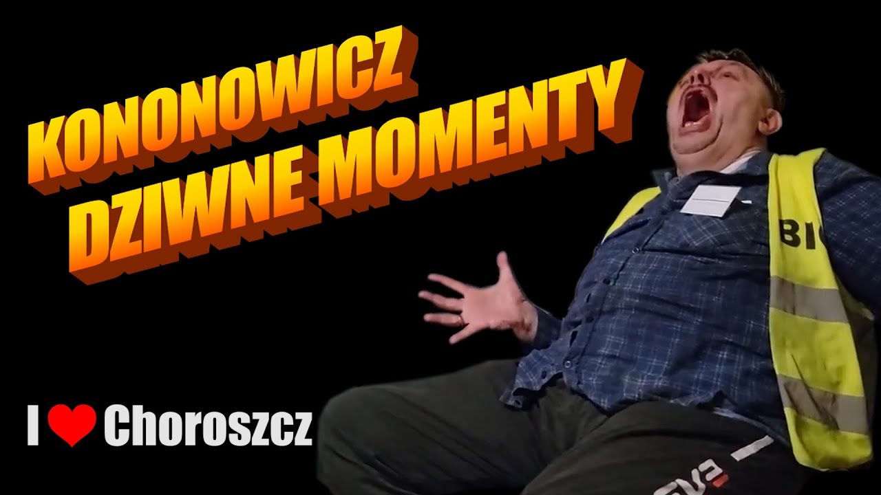 Kononowicz - dziwne odgłosy, tańce, krzyki, zaklęcia