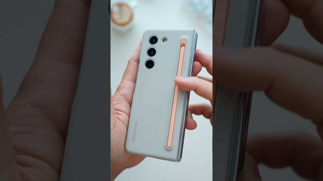 Samsung Galaxy Z Fold 5 S Pen Case Unboxing 