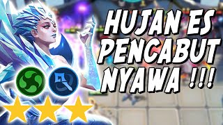TRAGEDI UJAN ES AURORA ELEMENTALIS BINTANG 3 ! TOBAT KAU NAK !!!