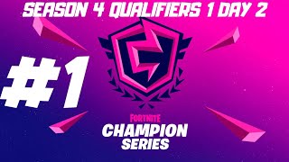 Fortnite Champion Series C2 S4 Qualifiers 1 Day 2 - Game 1 of 6