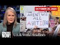 Top U.S. &amp; World Headlines — October 20, 2025