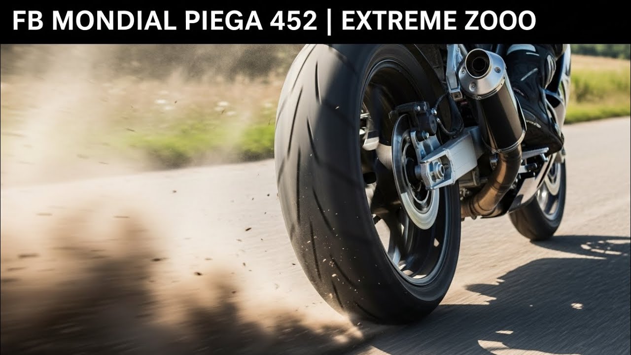 FB Mondial Piega 452 INSANE Rear Tyre Action 🔥 Dust, Speed & Pure Italian Power