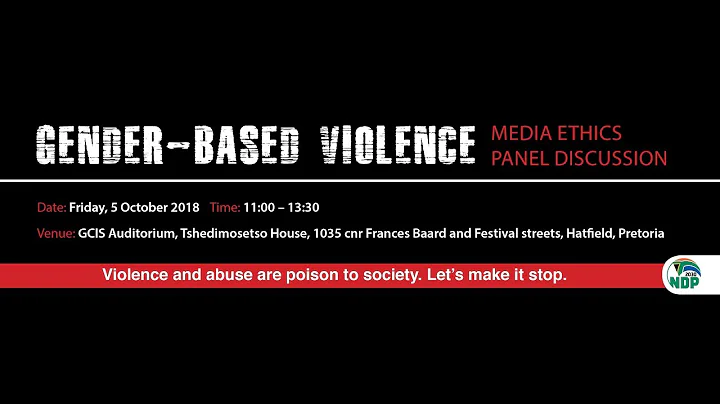 Gender Based Violence Media Ethics Panel Discussion