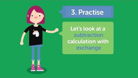CCEA Primary Help Your Child with Maths Homework – Subtraction Step 3 – Practise (HTU & TU)