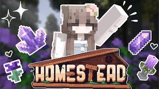 a NEW beginning to HOMESTEAD MINECRAFT ♡ | Survival Longplay - Ep 01