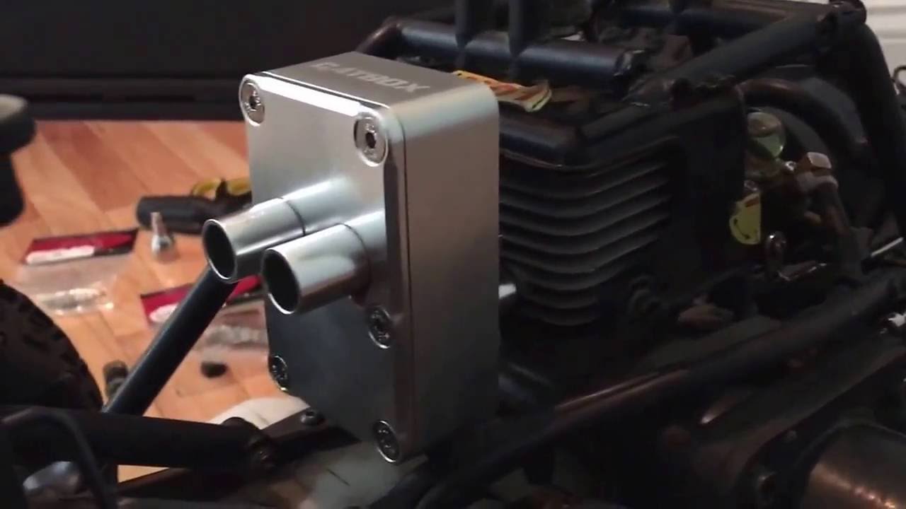 Redcat Rampage XT with CATBOX Exhaust YouTube