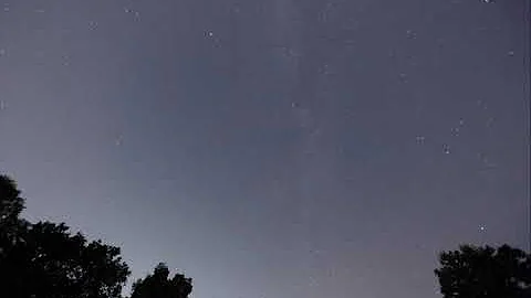 Star Tracking Through Perseid Meteor Shower