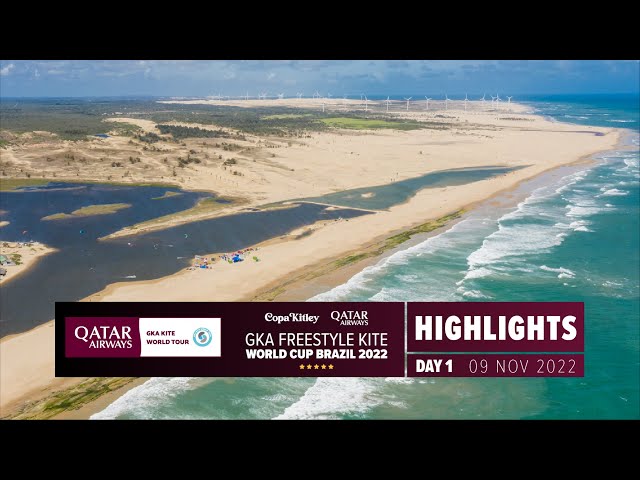 Copa Kitley GKA Freestyle-Kite World Cup Brazil | Day One Highlights