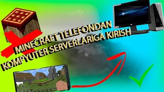 QANDAY KOMPYUTERDAGI SERVERLAGA TELEFON ORQALI KIRISH MUMKIN? 😀 #Qanday #Minecraft #Prikol