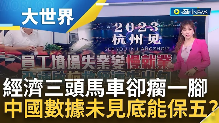 投资增幅原地踏步 "认房不认贷"挡不住跌势! 中国经济一石激起千重浪 当局自我感觉良好? 加国养老金投资.挪威主权基金 全从中国跳船｜主播 苑晓琬｜【大世界新闻】20230918｜三立iNEWS - 天天要闻