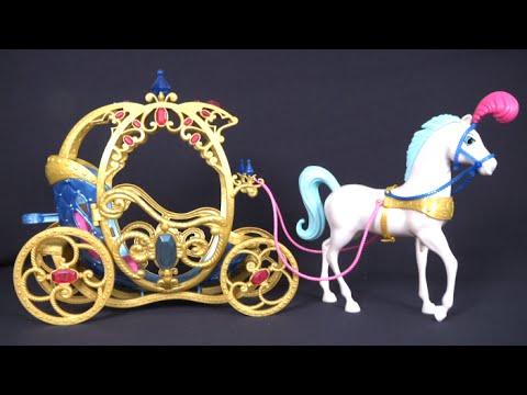 cinderella and horse toy