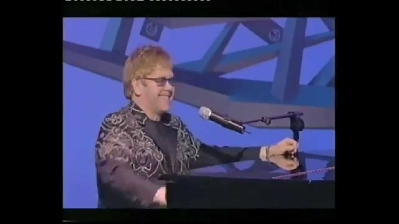 Royal Variety 2001 Elton John -  This Train Don't  Stop Here Anymore