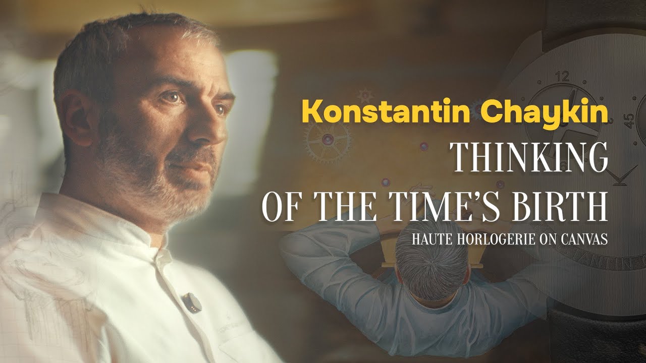 ThinKing of the Time’s Birth. Haute Horlogerie on canvas 