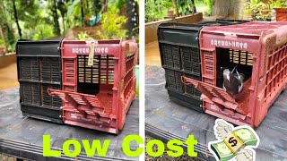 Easy pigeon Cage Making | Apple Box Pigeon Cage | Low Cost Pigeon Cage