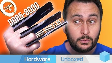 AMD Zen 5, DDR5 Gaming Performance: DDR5-8000 vs. DDR5-6000 CL26