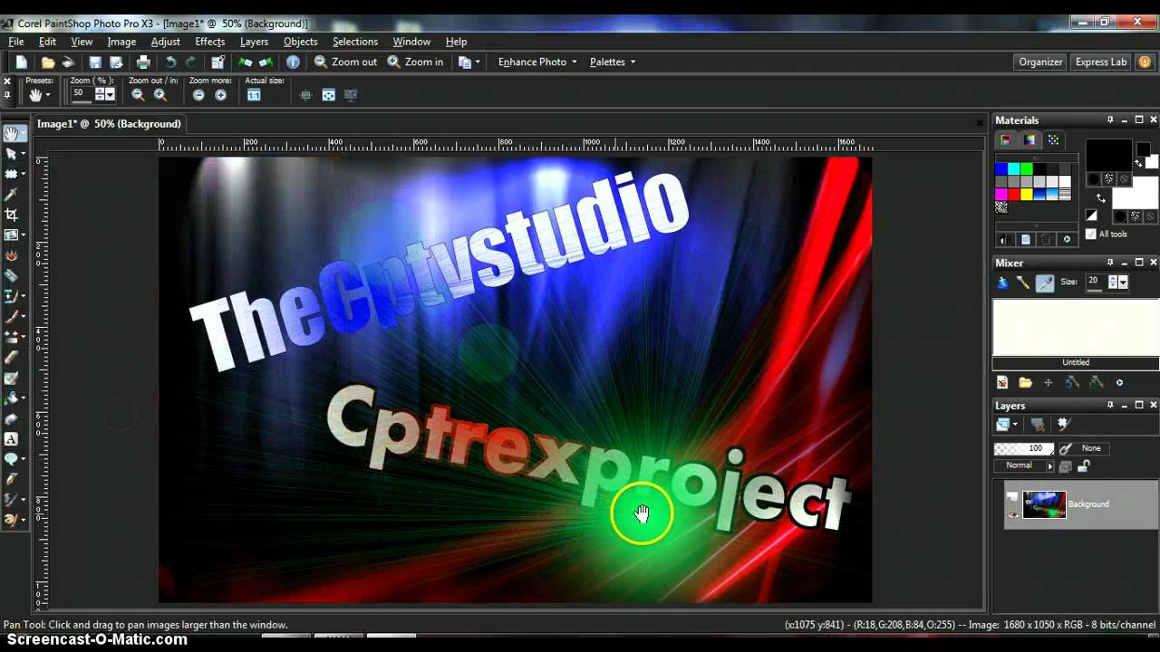 How to Add Sunburst,and Lights on Corel pro X3 YouTube