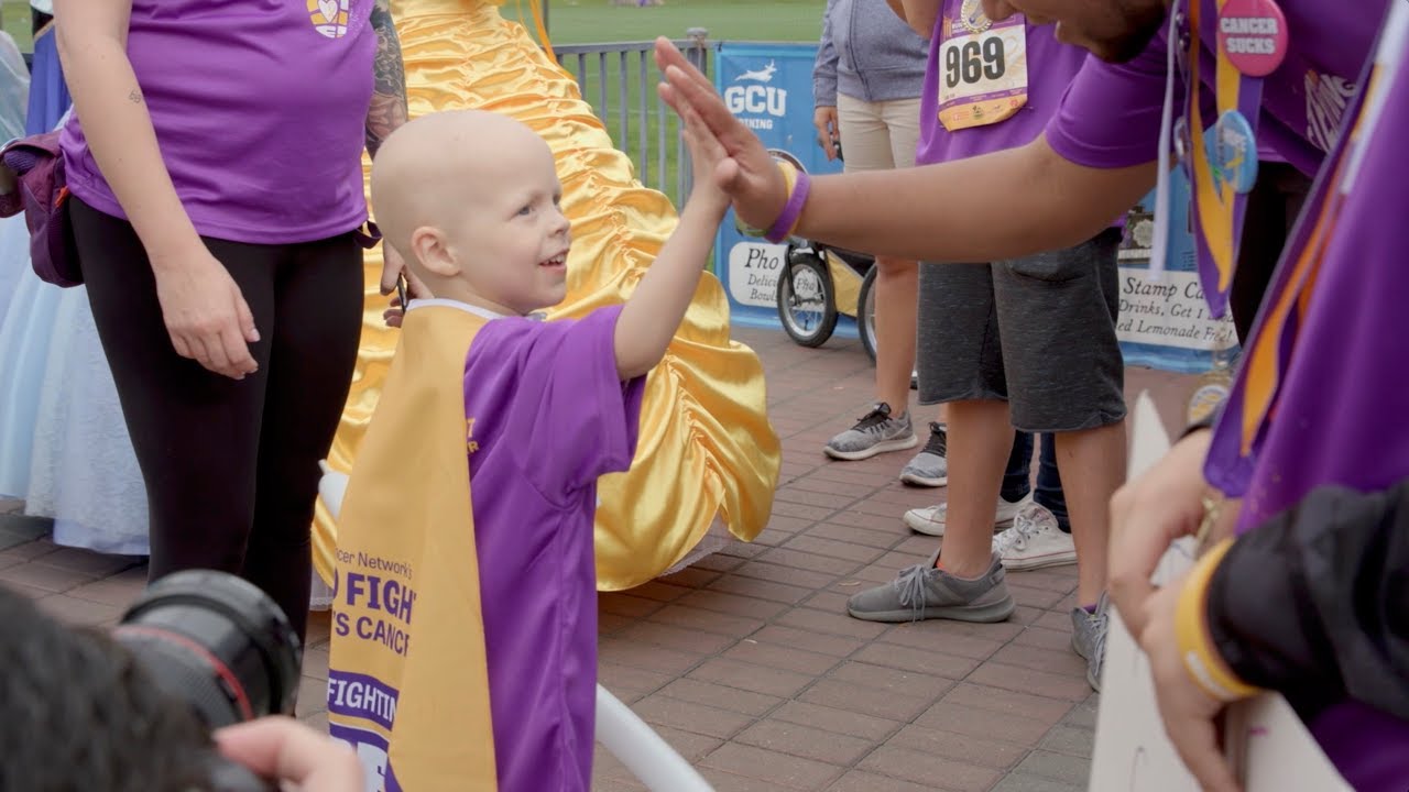 For Survivors of Childhood Cancer, Walk