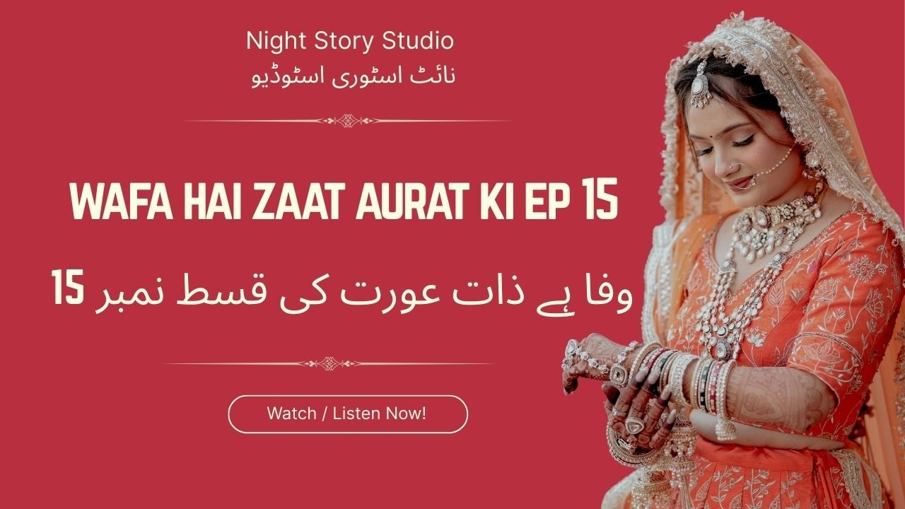 WAFA HAI ZAAT AURAT KI EP 15 Audio Story وفا ہے ذات عورت کی  اردو آڈیو اسٹوری15  Real Life Moral Sto