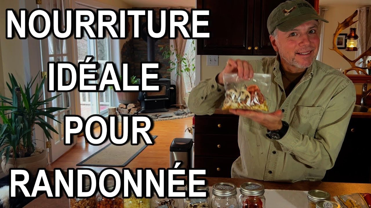 NOURRITURE IDÉALE POUR RANDONNÉE