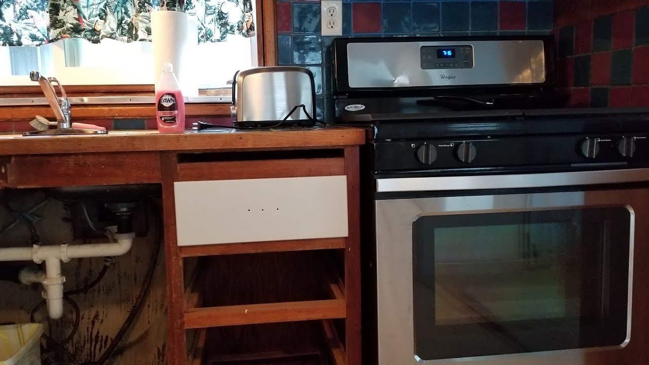 Experimenting on a kitchen drawer! - YouTube