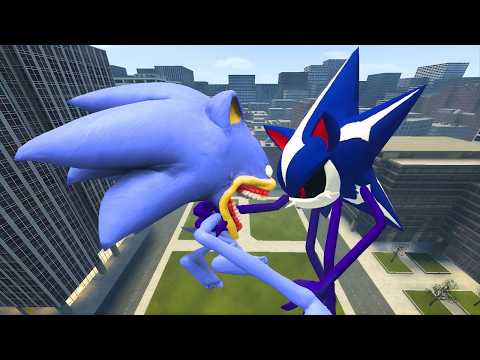 I FOUND NEW SONIC DASH SMILEYS VS ALL SHIN SONIC TAPES DARK STORY INSANE BATTLE In Garry's Mod!