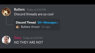 Discord Threads Be Like