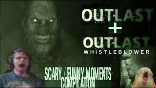 OUTLAST MONTAGE [Outlast + Whistleblower] (Scary/Funny Moments Compilation)
