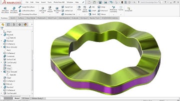 Surface Modeling - SolidWorks Tutorial
