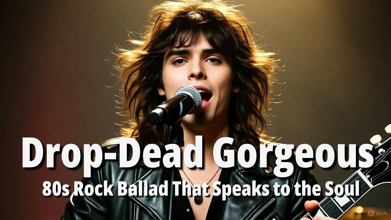 Drop-Dead Gorgeous – 80s Rock Ballad That Speaks to the Soul - YouTube