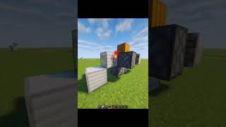 How to Build a Dancing Iron Golem in Minecraft! 😱 #minecraft #shorts