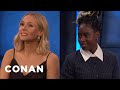 "Veronica Mars" Is Kristen Bell & Kirby Howell-Baptiste's Third Project Together | CONAN on TBS