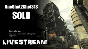 MW3 Survival Solo Foundation (XBox World Record LIVESTREAM)