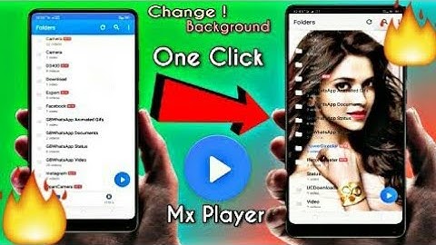 How to change MX player theme 🔥 🔥 🔥