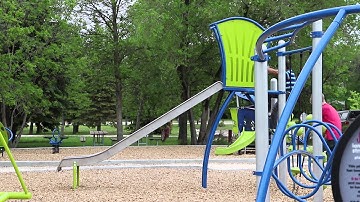 Stainless Steel Surf Slide - PlayBooster® - Landscape Structures