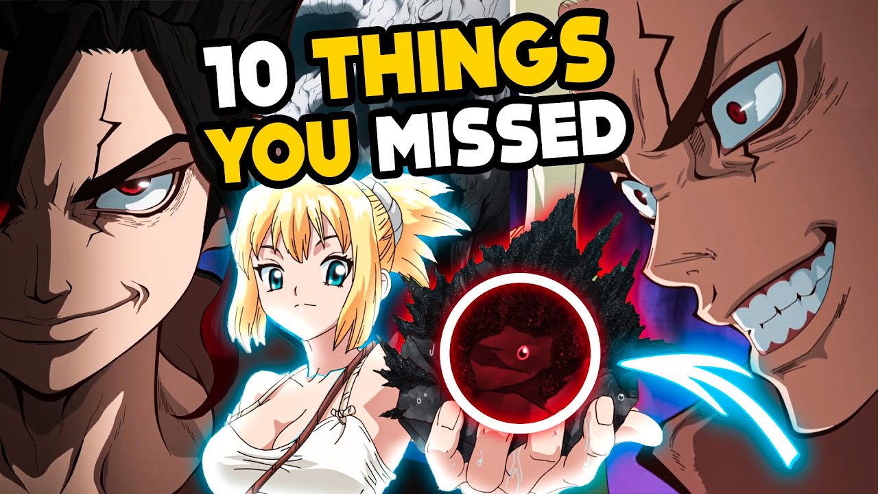 Dr Stone Season 1 | 10 Things You Missed!