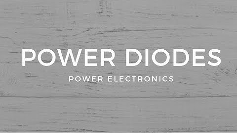 Power Diodes