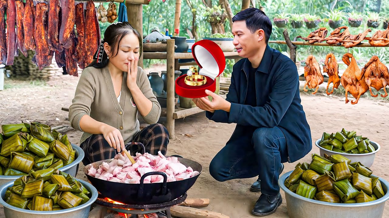 Husband Surprised Wife with Beautiful Earrings After a Meaningful Trip to Wife's Parents' House