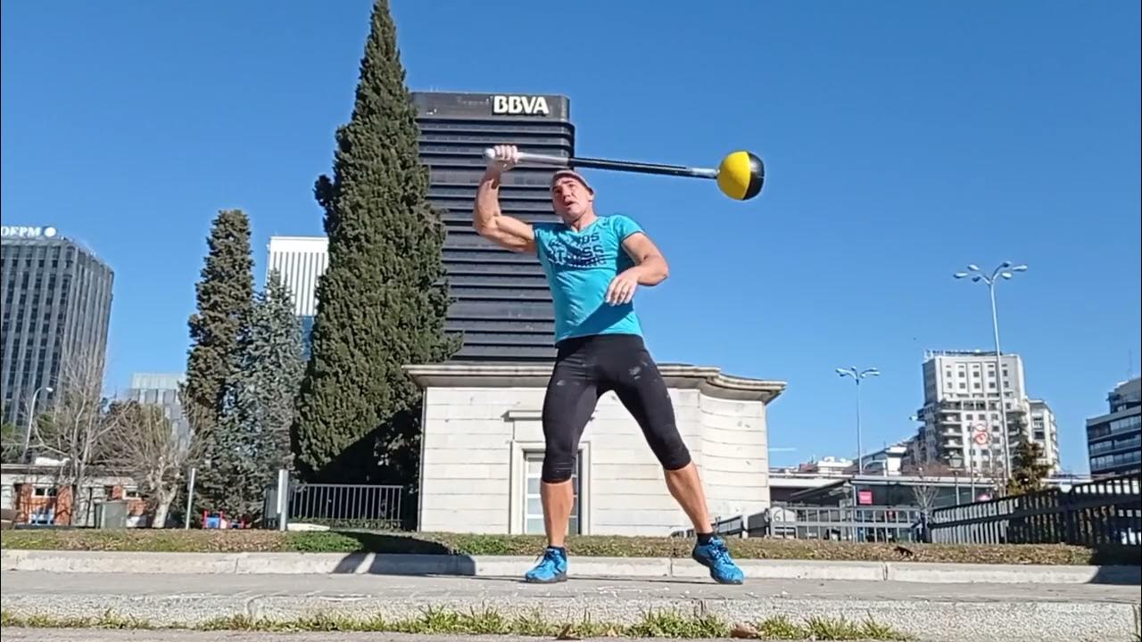 Heavy macebell 30 kg Macelifting Swing 360° No Limit 50 reps YouTube