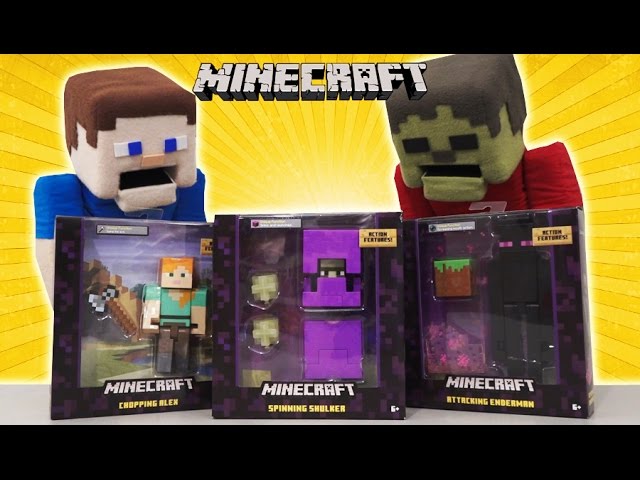 Minecraft Survival Mode Blaze with Spinning Action 5-Inch Figure