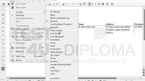Hide the Form Controls toolbar and show the Tools toolbar.