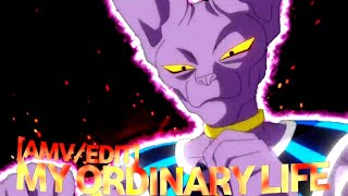 GOKU VS BEERUS - MY ORDINARY LIFE | ALIGHT MOTION [AMV/EDIT]